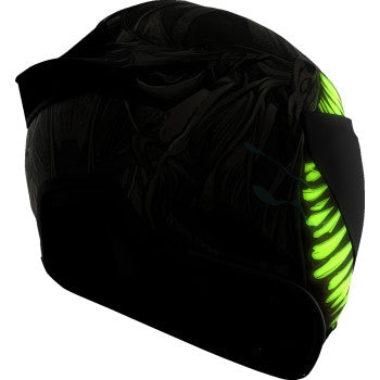 Bill's Exhausts ICON Domain™ Helmet Grand Maw in gray, 2XL, with sleek design and adjustable strap.