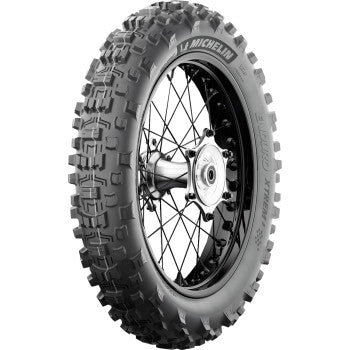 Michelin Enduro Xtrem 2 rear motorcycle tire 140/80-18 with 70M rating, shown mounted on a wheel.