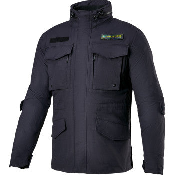 Alpinestars MSE Field Jacket in black, 3XL, featuring durable fabric and practical design elements for outdoor wear.