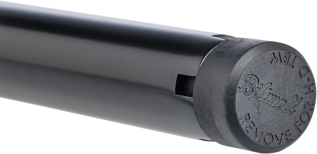 Black BILT WELL Zero handlebar for motorcycles, featuring a sleek design, by Bill's Exhausts.