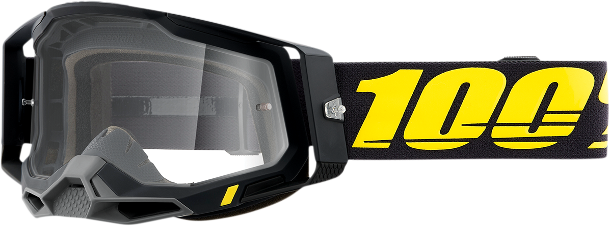 100% Racecraft 2 Goggles - Arbis - Clear 50121-101-06 - Howling Moto