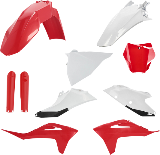 ACERBIS Full Replacement Body Kit - Red/White 2872791005 - Howling Moto