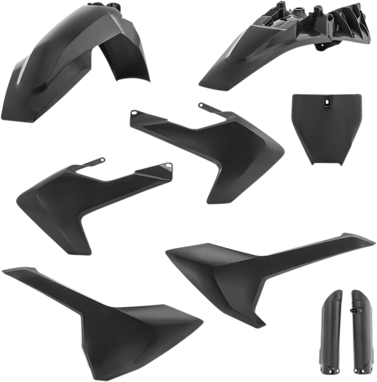 ACERBIS Full Replacement Body Kit - Black 2686460001 - Howling Moto