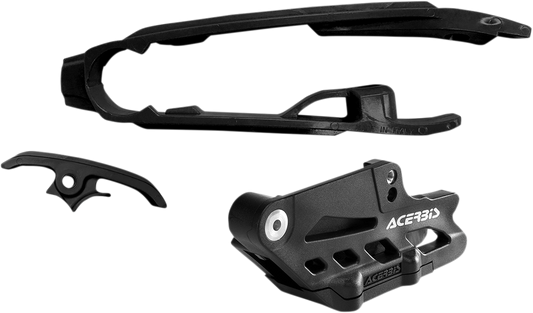 ACERBIS Chain Guide 2.0 and Slider Kit - Husqvarna/KTM/Gas Gas - Black 2462630001 - Howling Moto