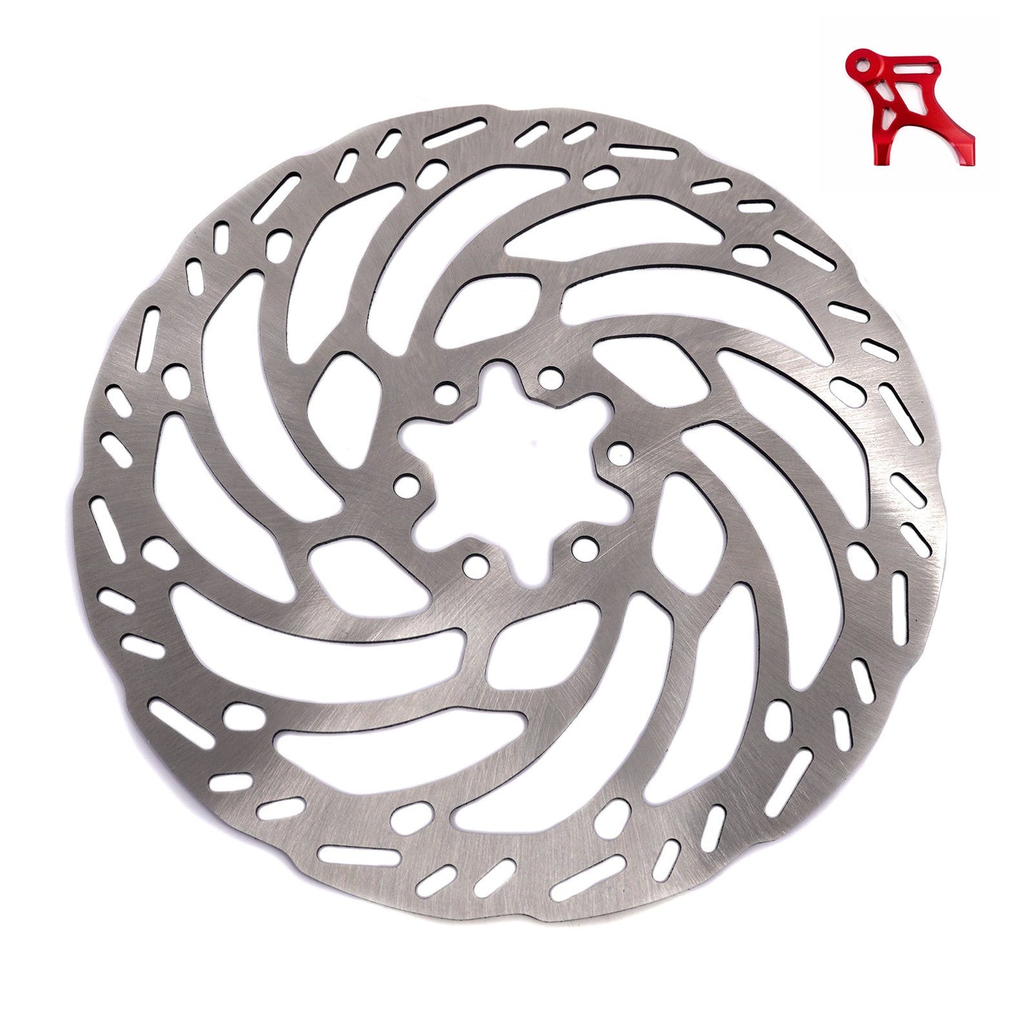 KKE Rear 220MM Disc with Adapter For SurRon Light Bee X, Segway X160/X260, E-Ride Pro SS  (Collective) - Howling Moto