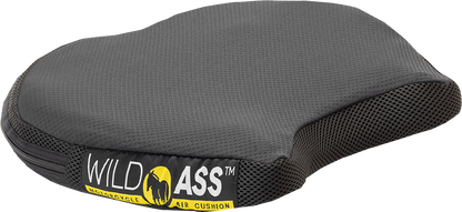 Black WILD ASS Cushion Air Seat Classic Smart engine component by Bill's Exhausts, featuring a sleek black design and detailed branding.