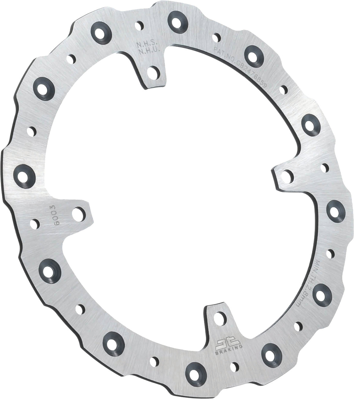 JT, JT Braking JTD6002SC01 Front Brake Rotor for KTM and Husqvarna Off-Road Models