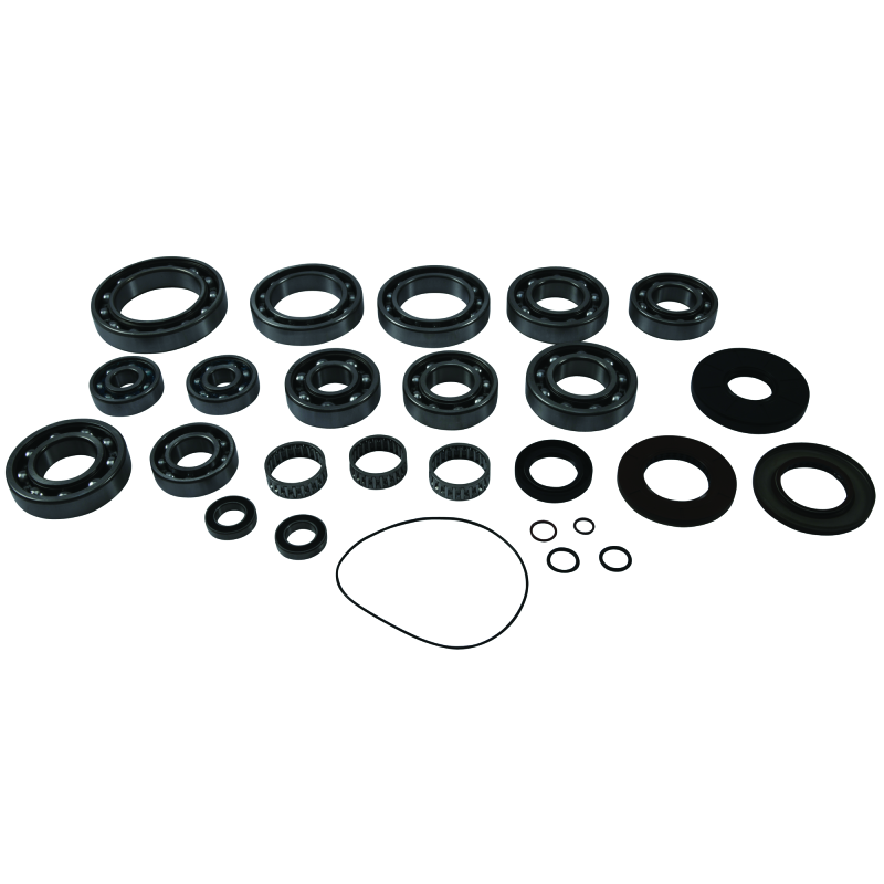 QuadBoss transaxle bearing kit for Polaris RZR RS1 and XP Turbo S models, featuring durable bearings for smooth operation.