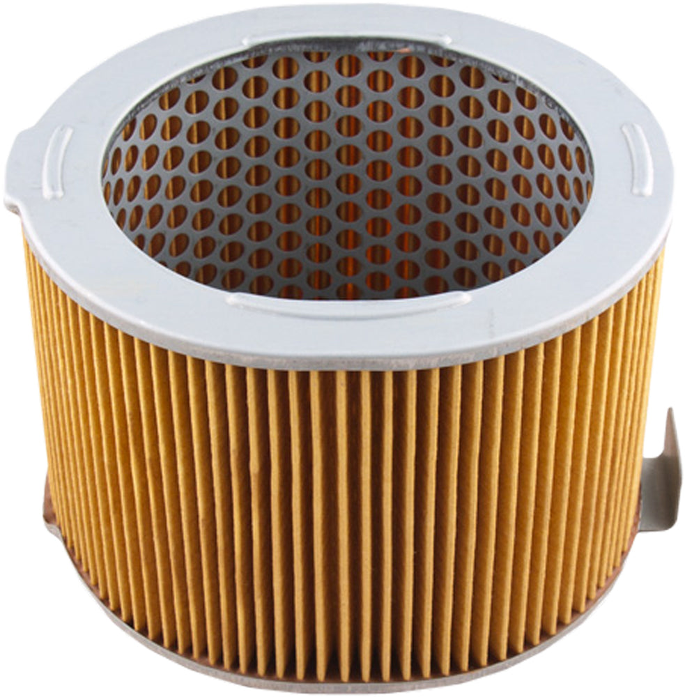 HIFLOFILTRO HFA1902 air filter for high-performance engines, showing a clean, cylindrical automotive air filter element.