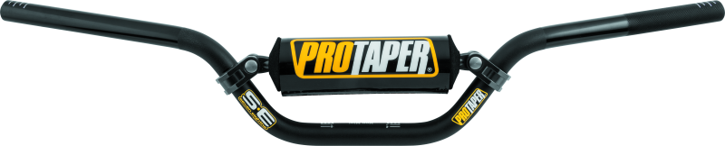 ProTaper SE Honda Mini Handlebar in jet black, T6 aluminum motorcycle handlebars with a sleek, lightweight design.