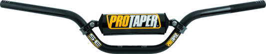 ProTaper SE Honda Mini Handlebar in jet black, T6 aluminum motorcycle handlebars with a sleek, lightweight design.