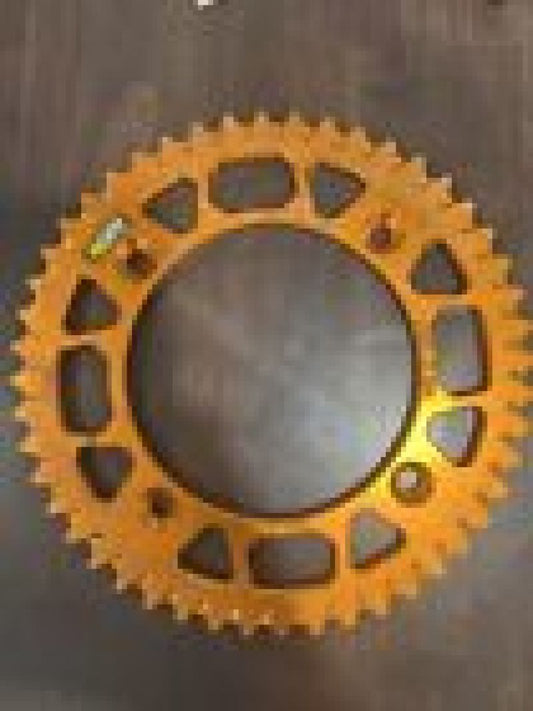 ProTaper orange rear sprocket for KTM 85SX, Gas Gas MC85, Husqvarna TC85, 49 teeth, motorcycle dirt bike part