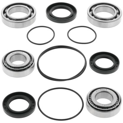 QuadBoss Kawasaki Mule 2510 & 3010 front differential bearing and seal kit, including bearings and seals for repair and maintenance.