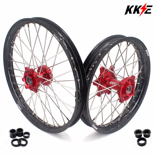 KKE 21×1.6/18×2.15 For HONDA CRF250L 2017 2018 2019 2020 Off Road Wheels - Howling Moto