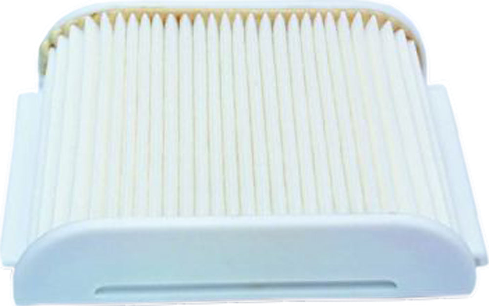 HIFLOFILTRO HFA4904 air filter for high-performance engines, showing the clean, pleated filter element with rubber edges.