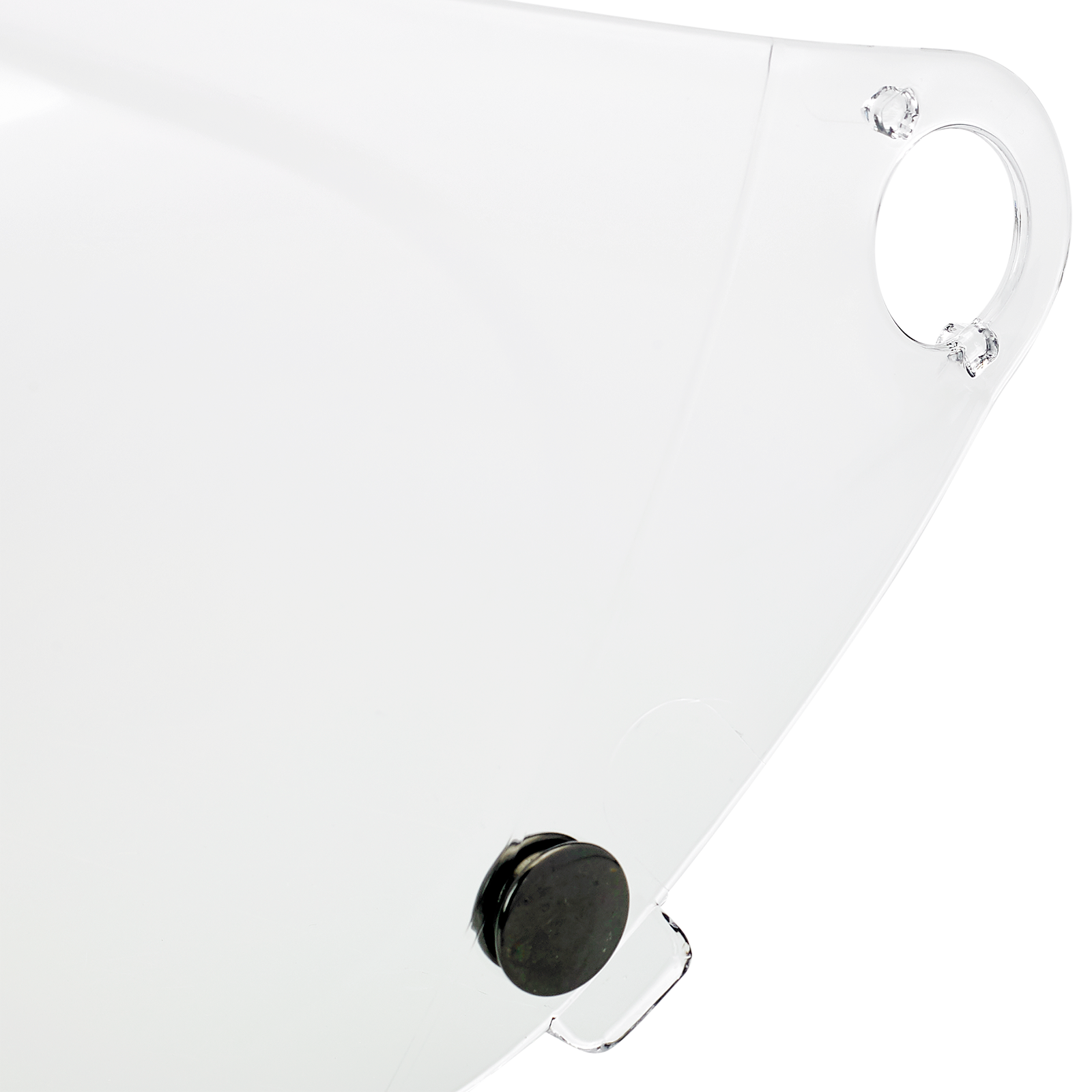 Clear bubble shield for BILTWELL Gringo S Gen 2 helmet, motorcycle helmet parts, transparent protective visor by Bill's Exhausts