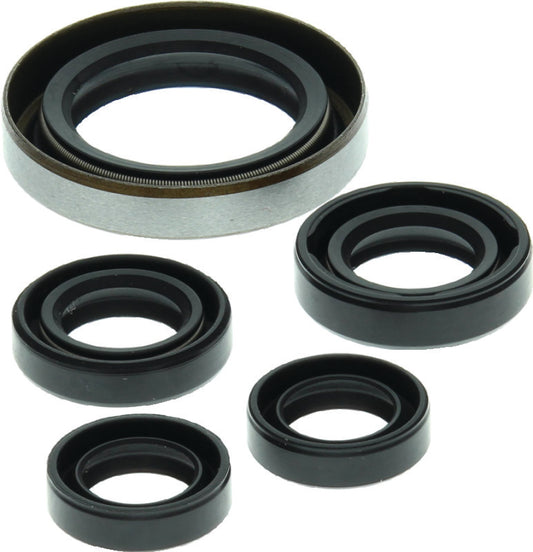QuadBoss 06-07 Polaris Outlaw 500 oil seal set for engine and transmission rebuild, includes seals for engine maintenance.