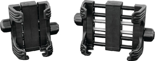 Kuryakyn Tech Connect large device holder for powersports, black, adjustable for devices 3-5/8 to 6 inches wide.