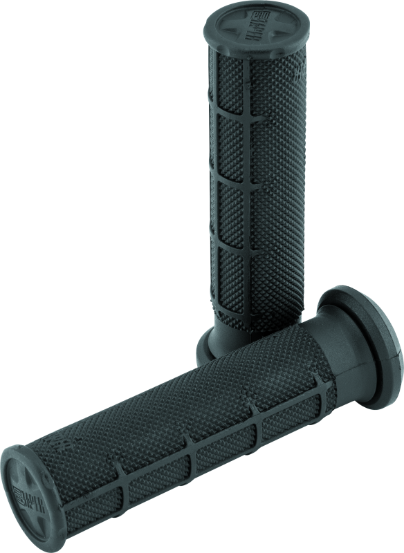 ProTaper 1/2 Waffle ATV grips in soft black with textured rubber surface for improved grip and comfort.