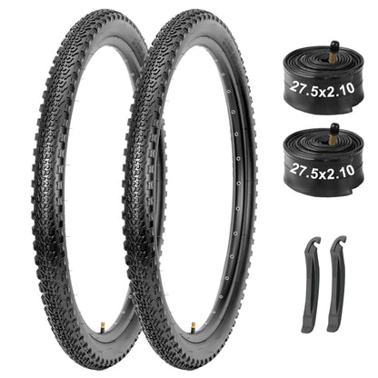 Hycline Rávos mountain bike tire in 26, 27.5, or 29 inches, 2.1-inch width, showing tread pattern for off-road riding.