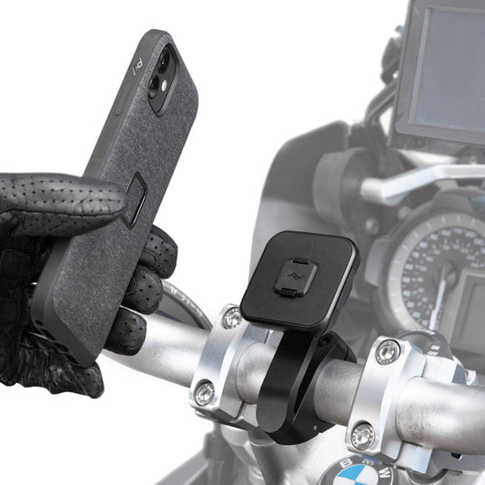 Motorcycle Bar Mount | Non-Charging Locking v1 - Howling Moto