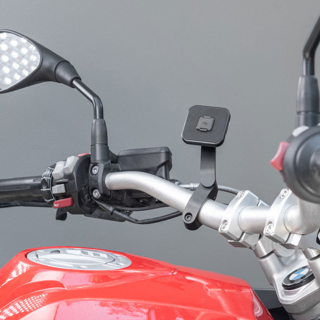 Motorcycle Bar Mount | Non-Charging Locking v1 - Howling Moto