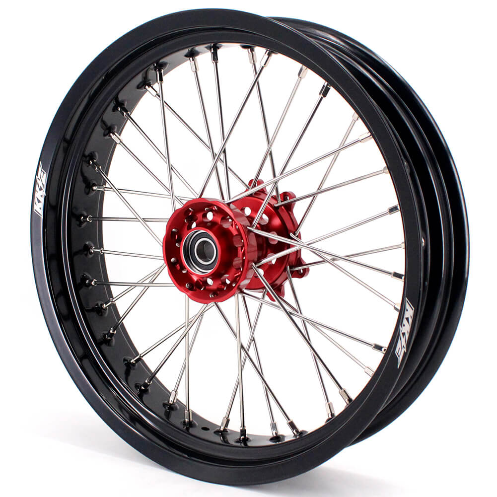 KKE 17 Inch Supermoto Spoke Alloy Wheels Rims For HONDA CRF250L 2013-2020 - Howling Moto