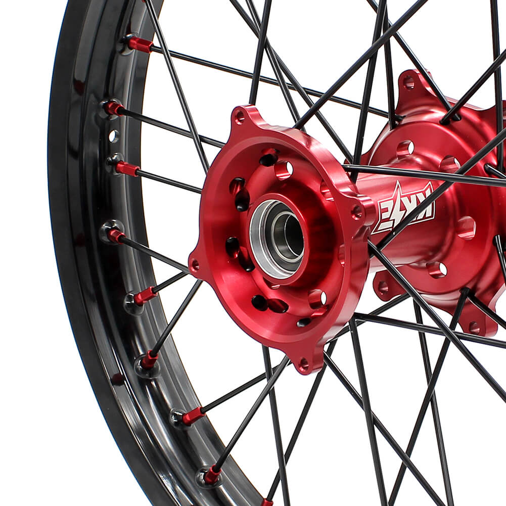 KKE 21in. 19in.  or 21in. 18in. Motorcycle Spoked Wheels Rims For HONDA CRF250R 2004-2013 CRF450R 2002-2012 - Howling Moto