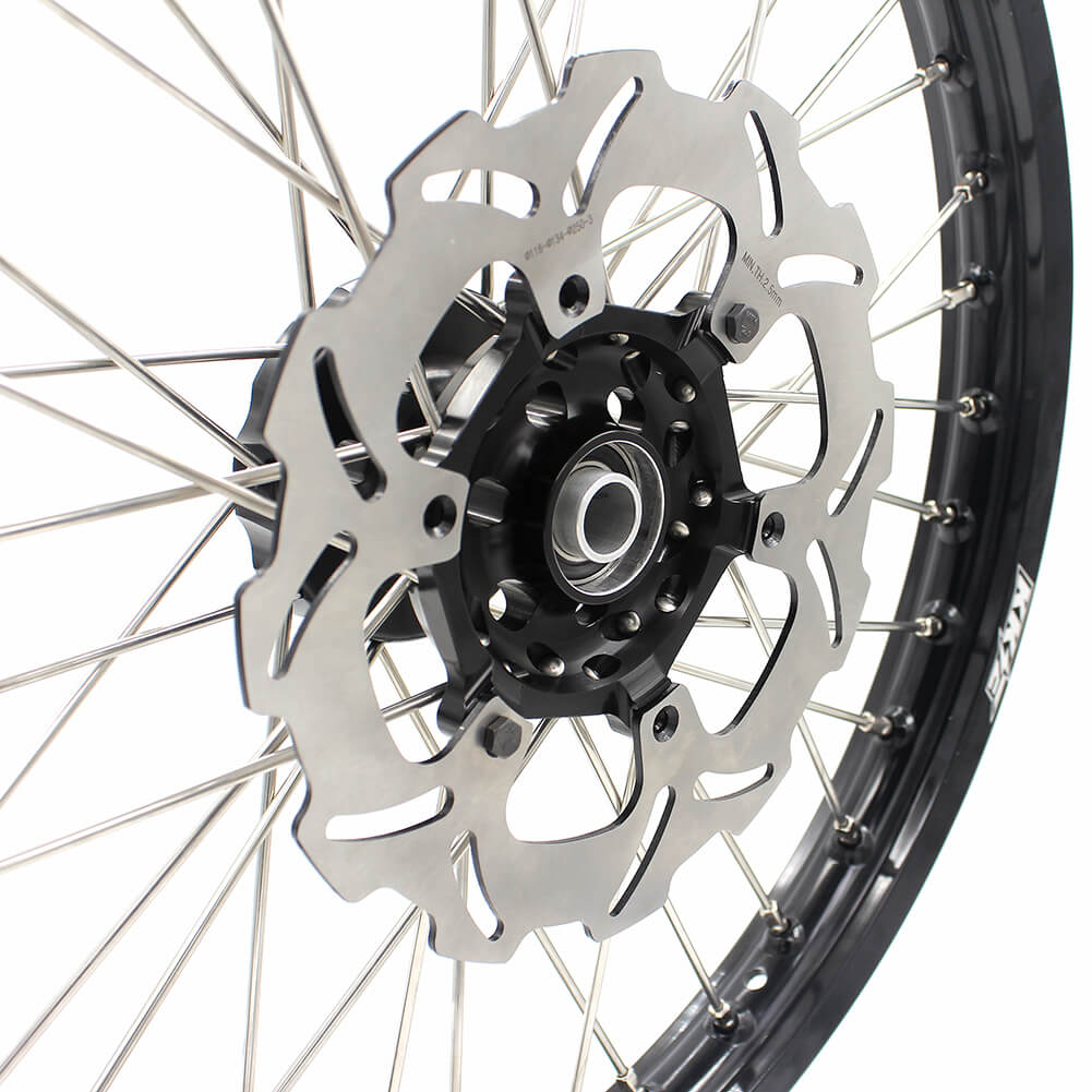 KKE 21 & 19 MX Spoked Wheels Fit SUZUKI RM125 1996-2007 RM250 1996-2008 - Howling Moto