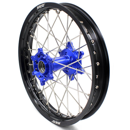 KKE 21 & 18 Enduro Wheels Rims Set for Yamaha WR250R 2008-2020 Blue&Black - Howling Moto