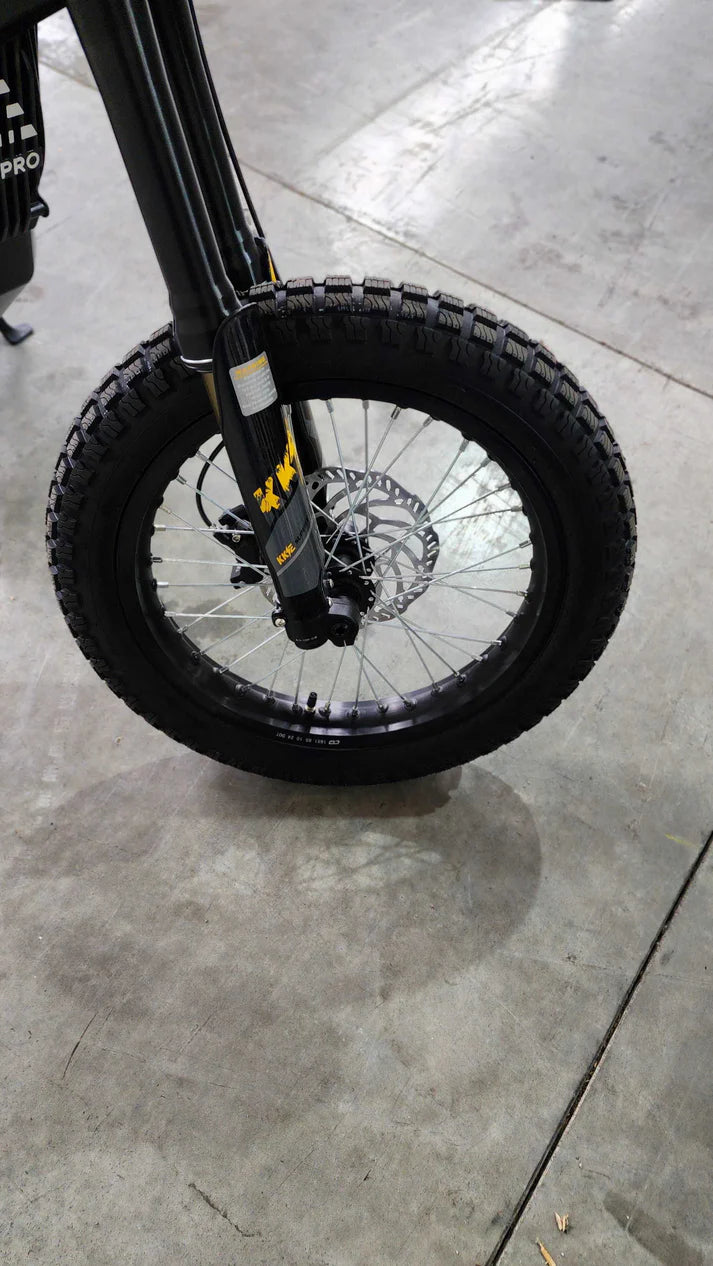 E Ride Pro S: Fat Tire | 16" 72V 6KW 30AH 50MPH | Electric Dirt Bike (Limited Edition) - Howling Moto