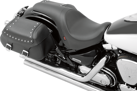 Z1R Predator seat for Roadstar, smooth ABS thermoformed base with urethane foam and carpeted bottom, motorcycle seat accessory
