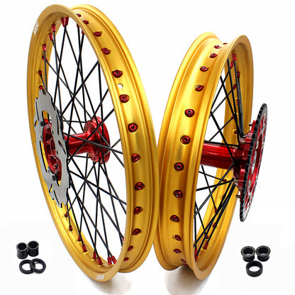 KKE 21" 19" CRF250R CRF450R 2015-2025 For HONDA MX Casting Wheels Rims Set Different Color Comb Available - Howling Moto