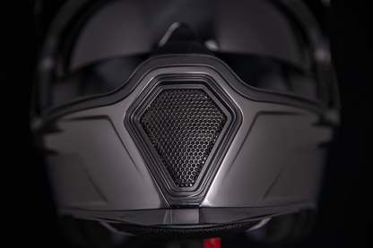 Silver ICON Airflite™ helmet with Jewel design, MIPS® safety system, XS size, featuring aerodynamic shape and venting.