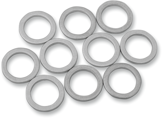 DRAG SPECIALTIES 3/8 inch crush washer, part number 105, used for motorcycle maintenance and fluid sealing.