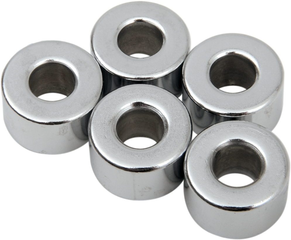 Chrome Drag Specialties spacer kit replacement pack, includes various spacers for motorcycle customization.