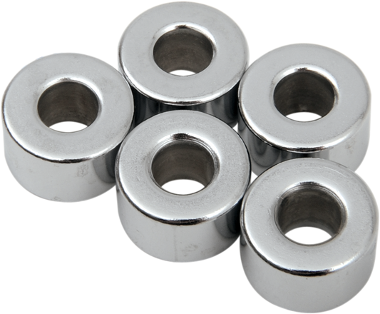 Chrome Drag Specialties spacer kit replacement pack, includes various spacers for motorcycle customization.