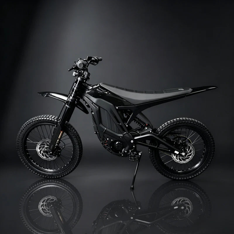 E Ride Pro SS 3.0 Electric Dirt Bike – 62MPH | 72V 50Ah | Short & Long Seat