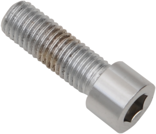 Set of 10 DRAG SPECIALTIES MPB210S replacement socket-head bolts with fine thread, 1/4-inch by 3/4-inch, in a black finish.