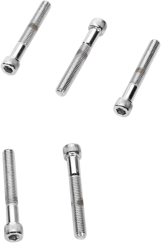 DRAG SPECIALTIES, DRAG SPECIALTIES MPB283 Socket-Head Replacement Bolts, Fine Thread, 1/4"-28 x 1-1/4" – 10 Pack