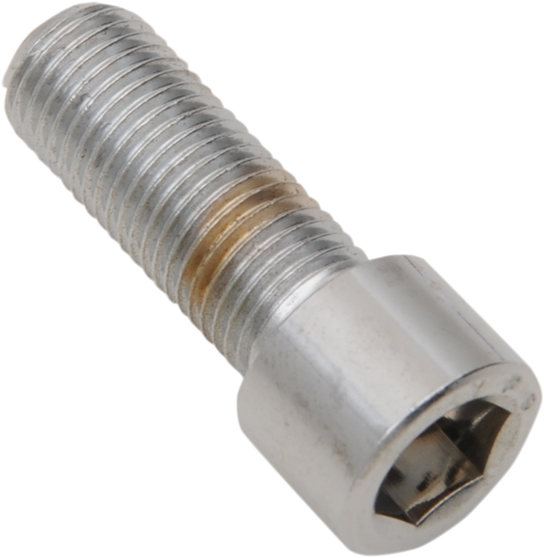 Pack of 10 Drag Specialties MPB250S replacement socket-head bolts with fine thread, 3/8"-24 x 1" size, for motorcycle repairs