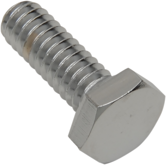 Chrome hex-head bolts from DRAG SPECIALTIES, 1/4 inch-20 x 3/4 inch size, shown in the image.