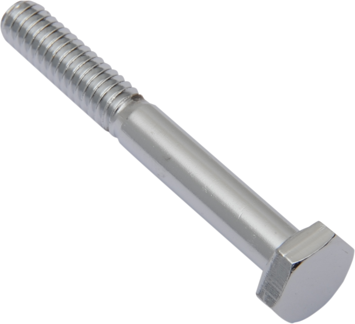 Chrome hex-head bolt replacement pack from DRAG SPECIALTIES, 1/4-inch by 2-1/4-inch size, shown in the image.