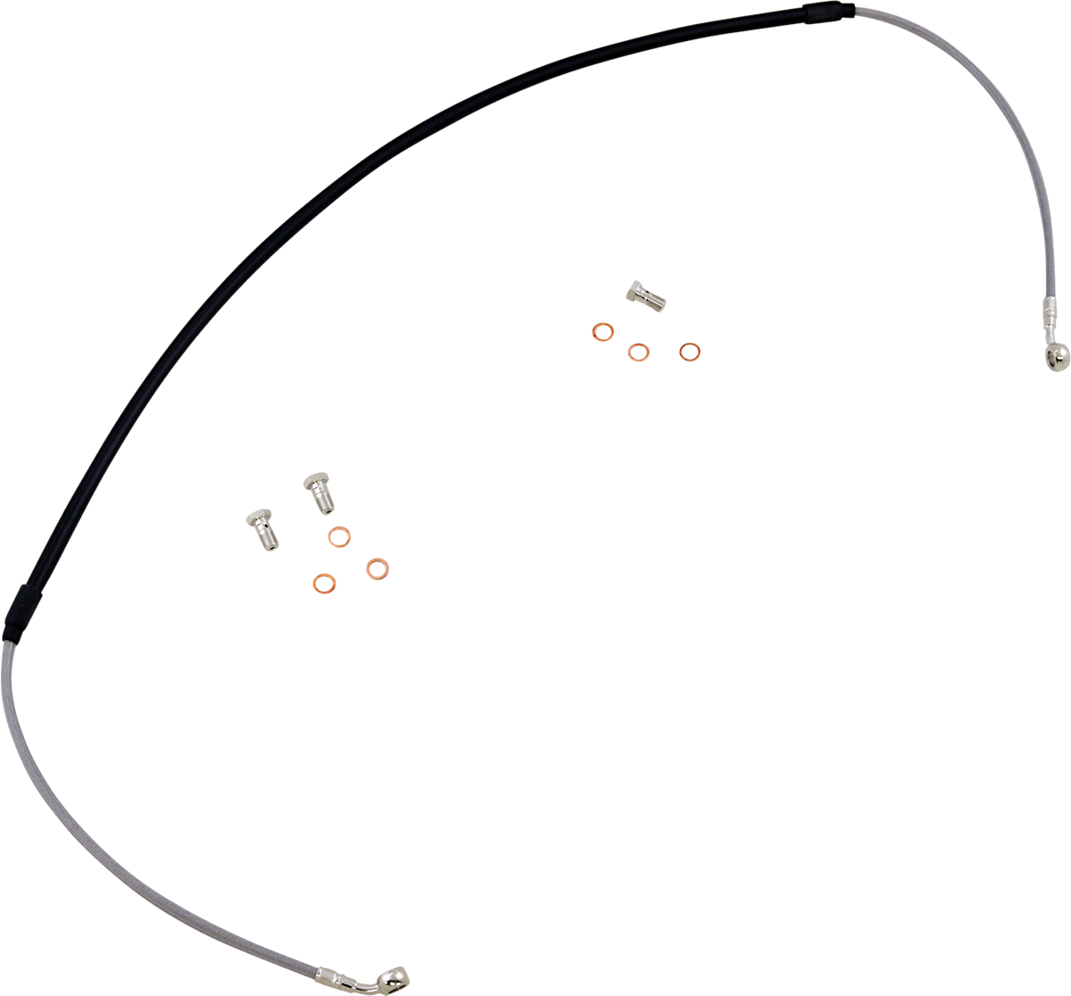 GBRAKES Stainless Steel Brake Line Kit FK003D79-1 for Enhanced Performance and Durability