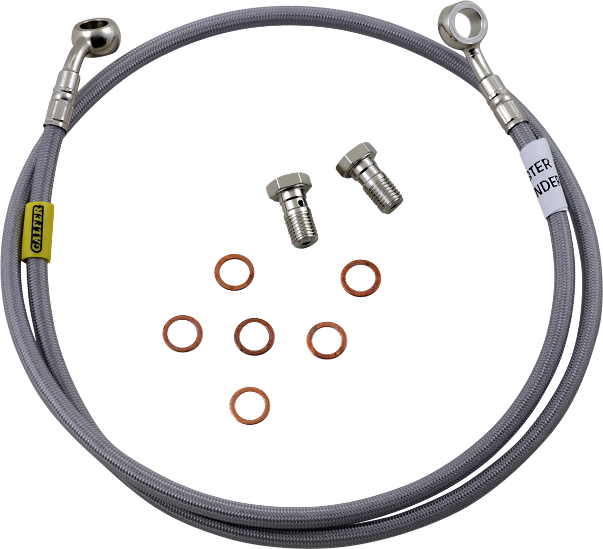 GBRAKES Stainless Steel Brake Line Kit FK003D731-1 for Enhanced Bike Stopping Power