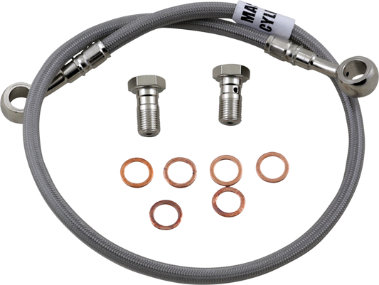 GBRAKES Stainless Steel Brake Line FK003D189R for Enhanced Bike Stopping Power