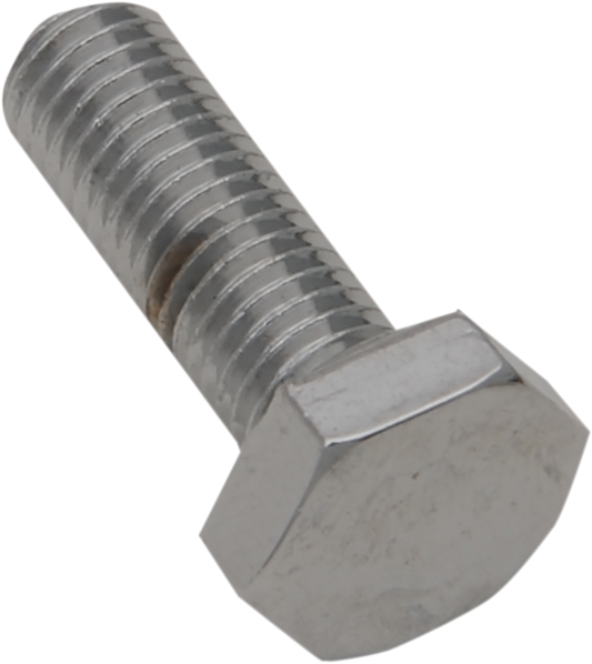 Set of 10 DRAG SPECIALTIES fine thread hex head bolts, 1/4"-28 x 5/8" replacement fasteners for motorcycles or machinery.