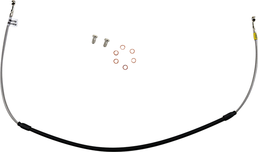 GBRAKES Stainless Steel Brake Line Kit FK003D362-1 for Enhanced Bike Stopping Power