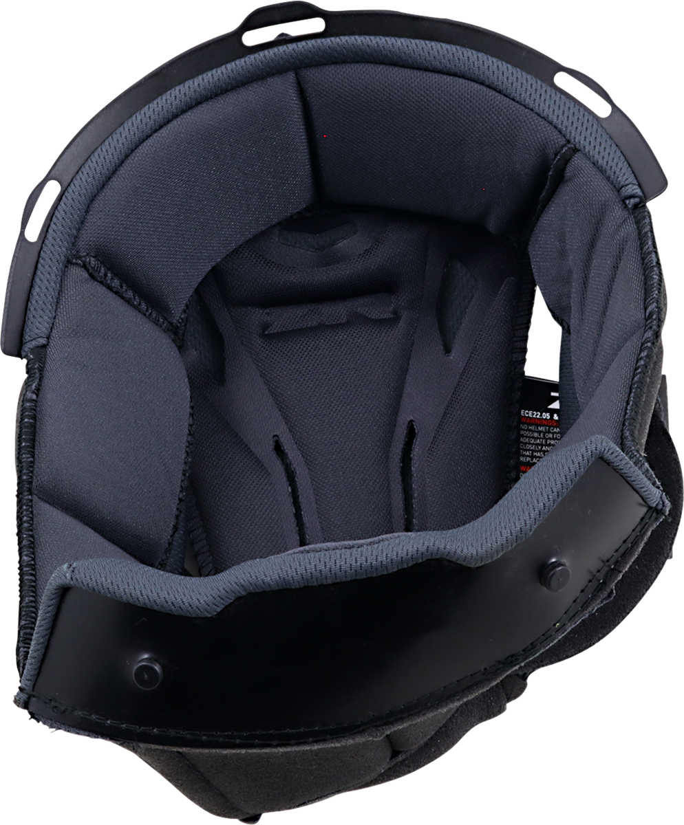 Black Z1R Warrant Liner in Medium size, designed for Z1R helmets, shown in the product image.