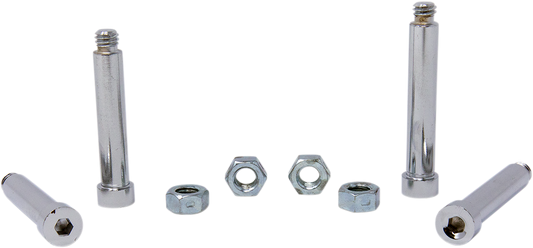 Drag Specialties MK113 front disc brake caliper mount bolt set with multiple bolts for motorcycle brake assembly.